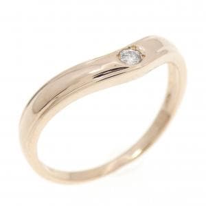 K18PG ダイヤモンド リング 0.03CT