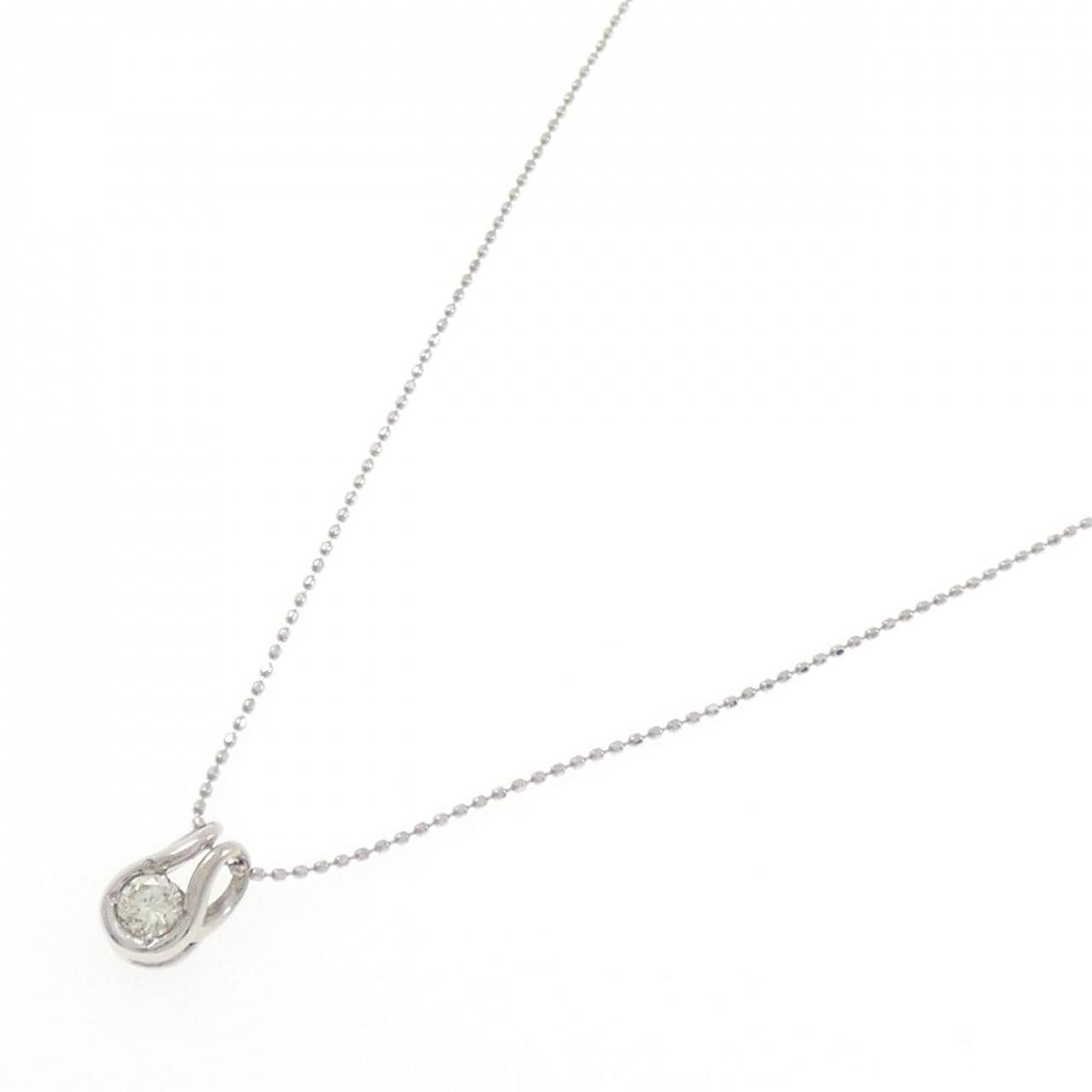PT900/PT850 ダイヤモンド ネックレス 0.20CT