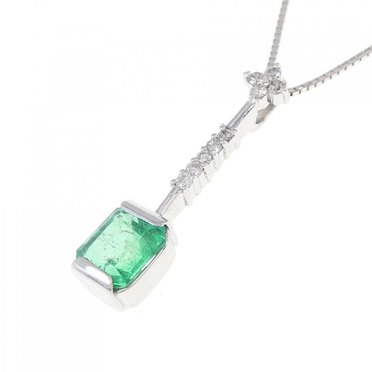 コメ兵｜K18WG エメラルド ネックレス 0.85CT｜ジュエリー｜ネックレス 