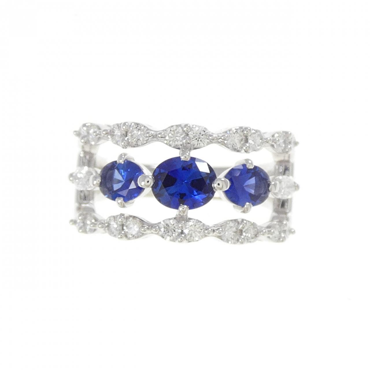 タサキ サファイヤ リング 0.96CT