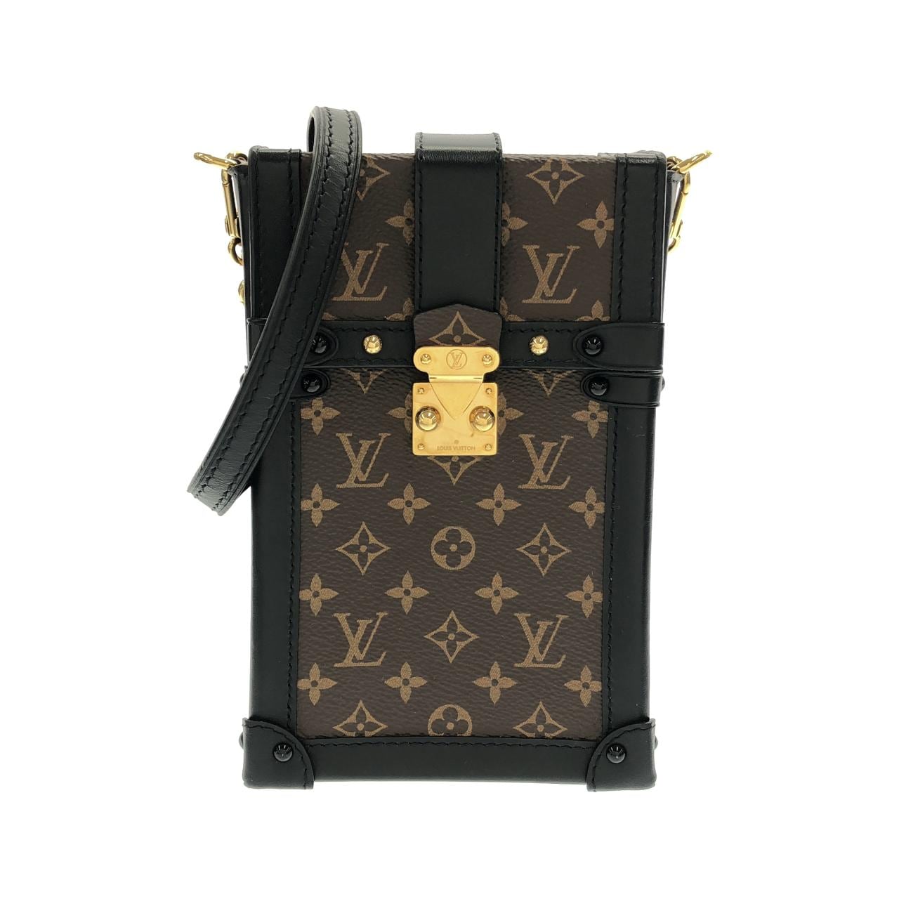 ルイヴィトン モノグラム ポシェット トランク ヴェルティカル M63913 ショルダーバッグ