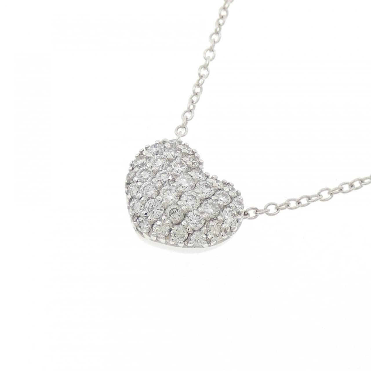 ポンテヴェキオ ハート ネックレス 0.60CT