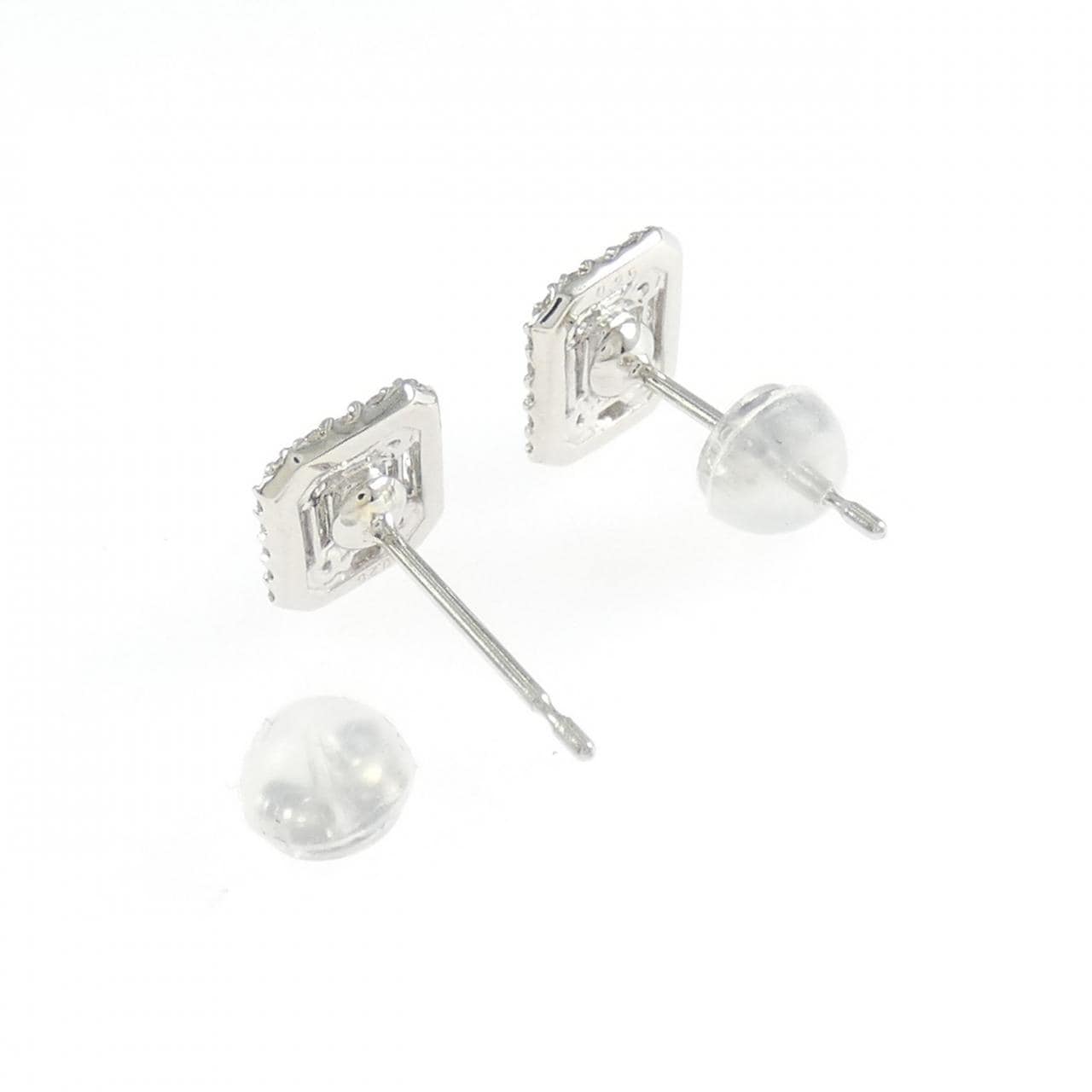 PT900 ダイヤモンド ピアス 0.50CT