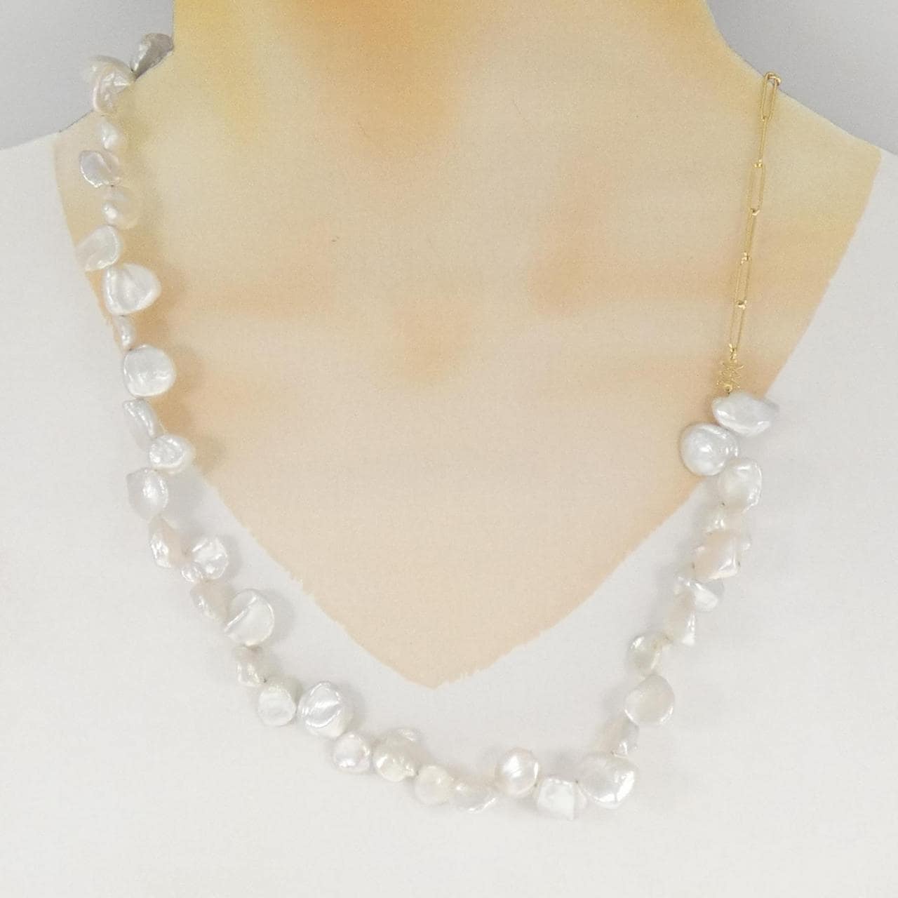 ミラモア パールデュオチェーン ネックレス