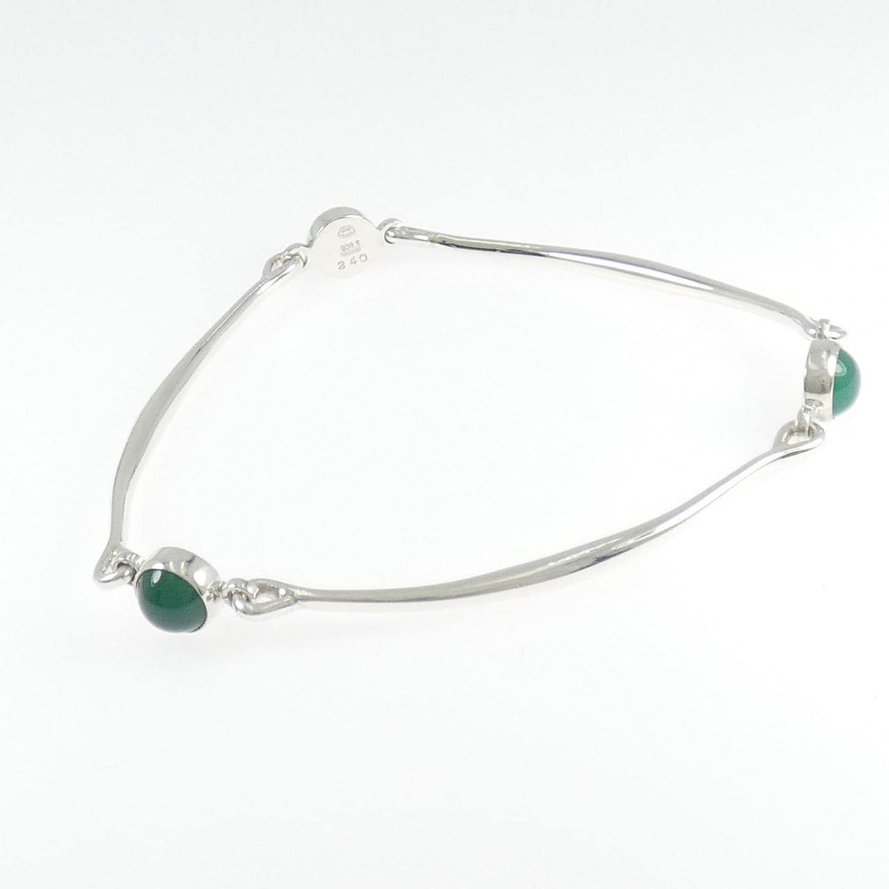 ジョージ ジェンセン カルセドニー バングル