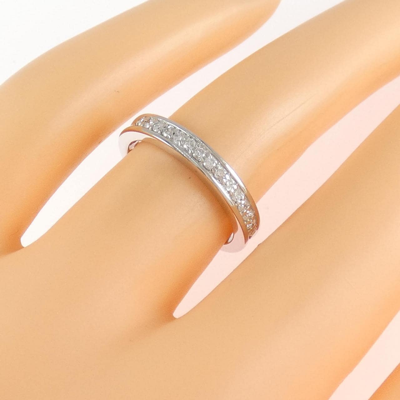 K18WG ダイヤモンド リング