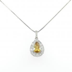 PT900/PT850 スフェーン ネックレス 1.31CT