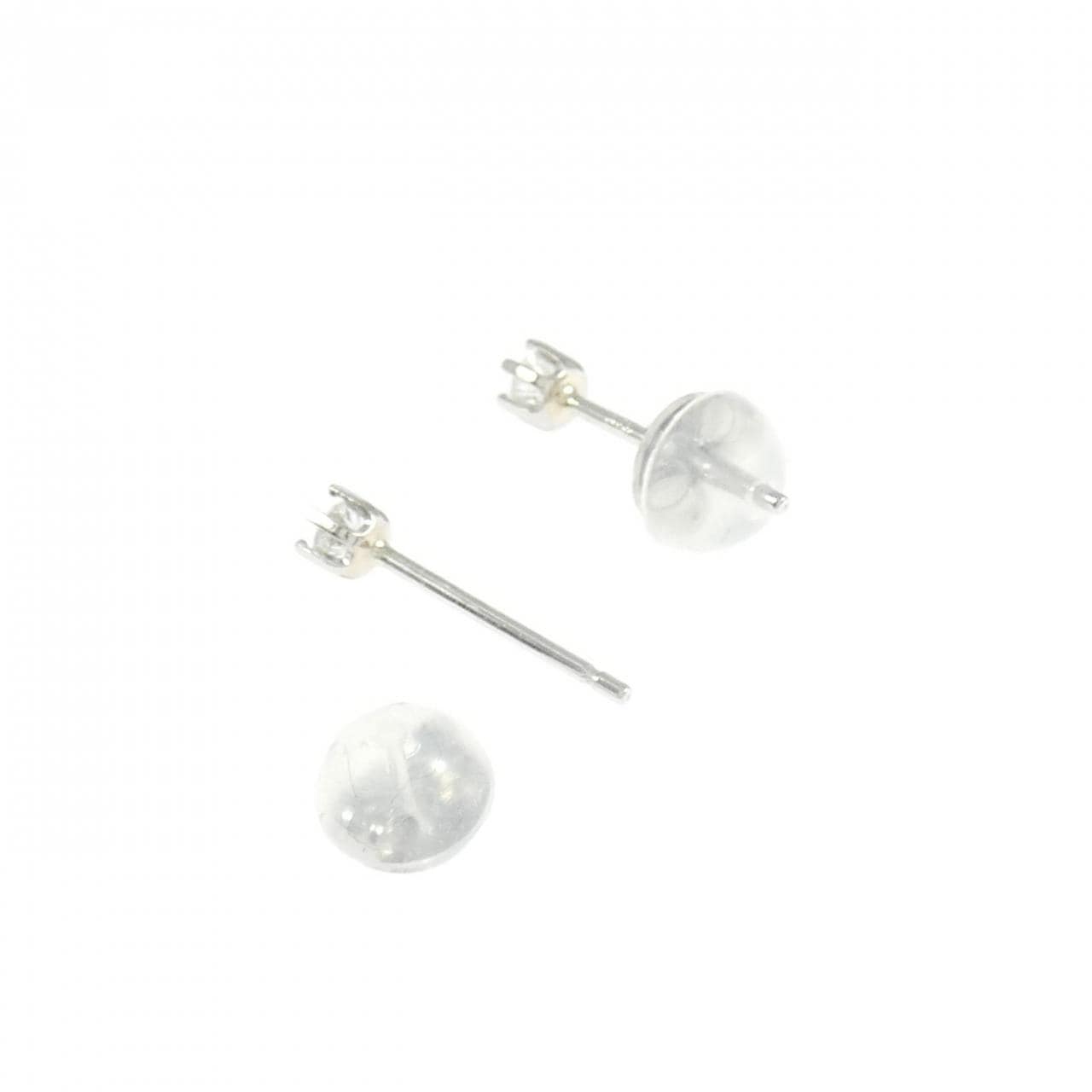PT900单钻鑽石耳環 0.10CT