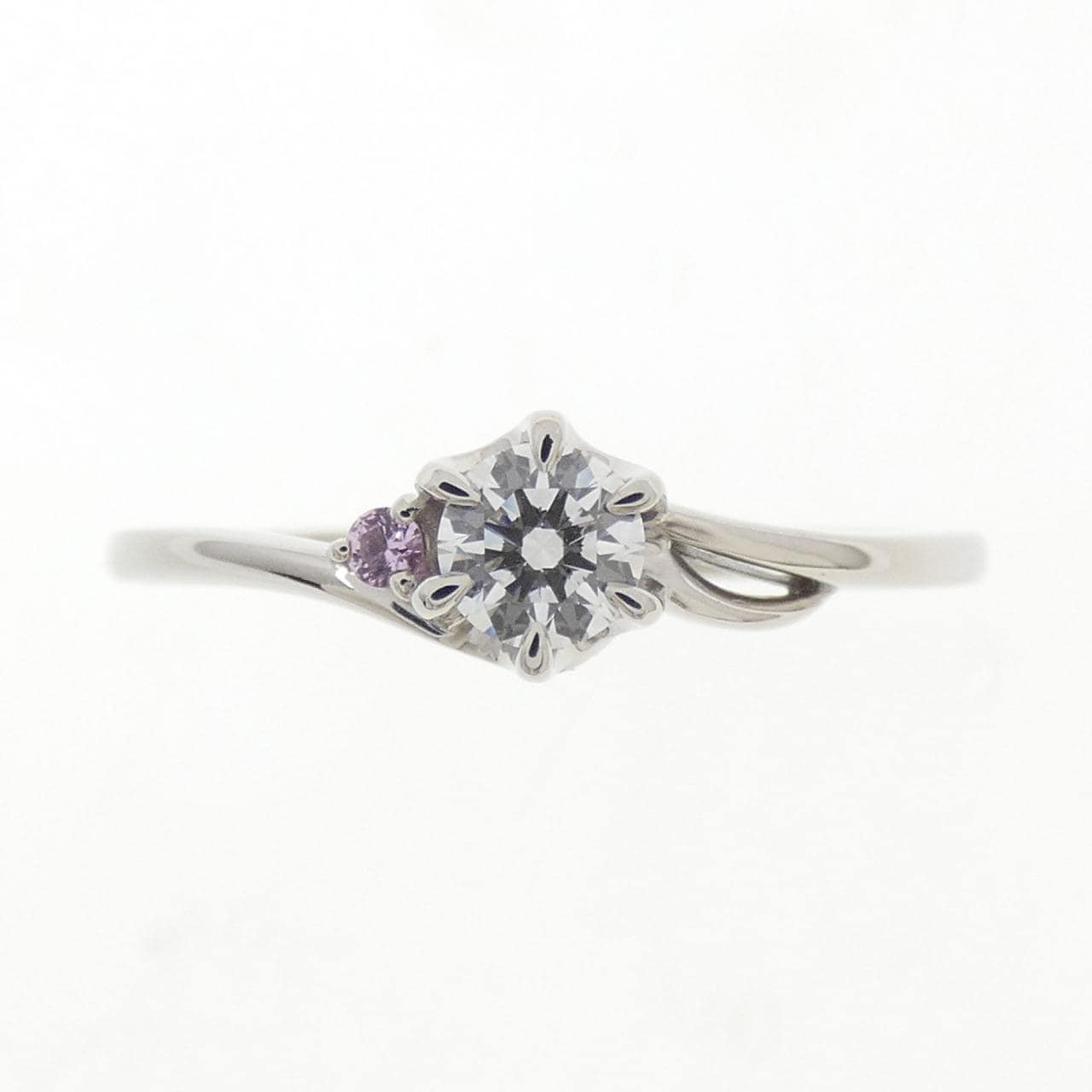 PT950 ダイヤモンド リング 0.201CT E VS1 3EXT H&C