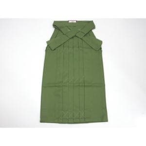 【新品】女袴　無地　Ｍサイズ　紐下９１ｃｍ　抹茶色