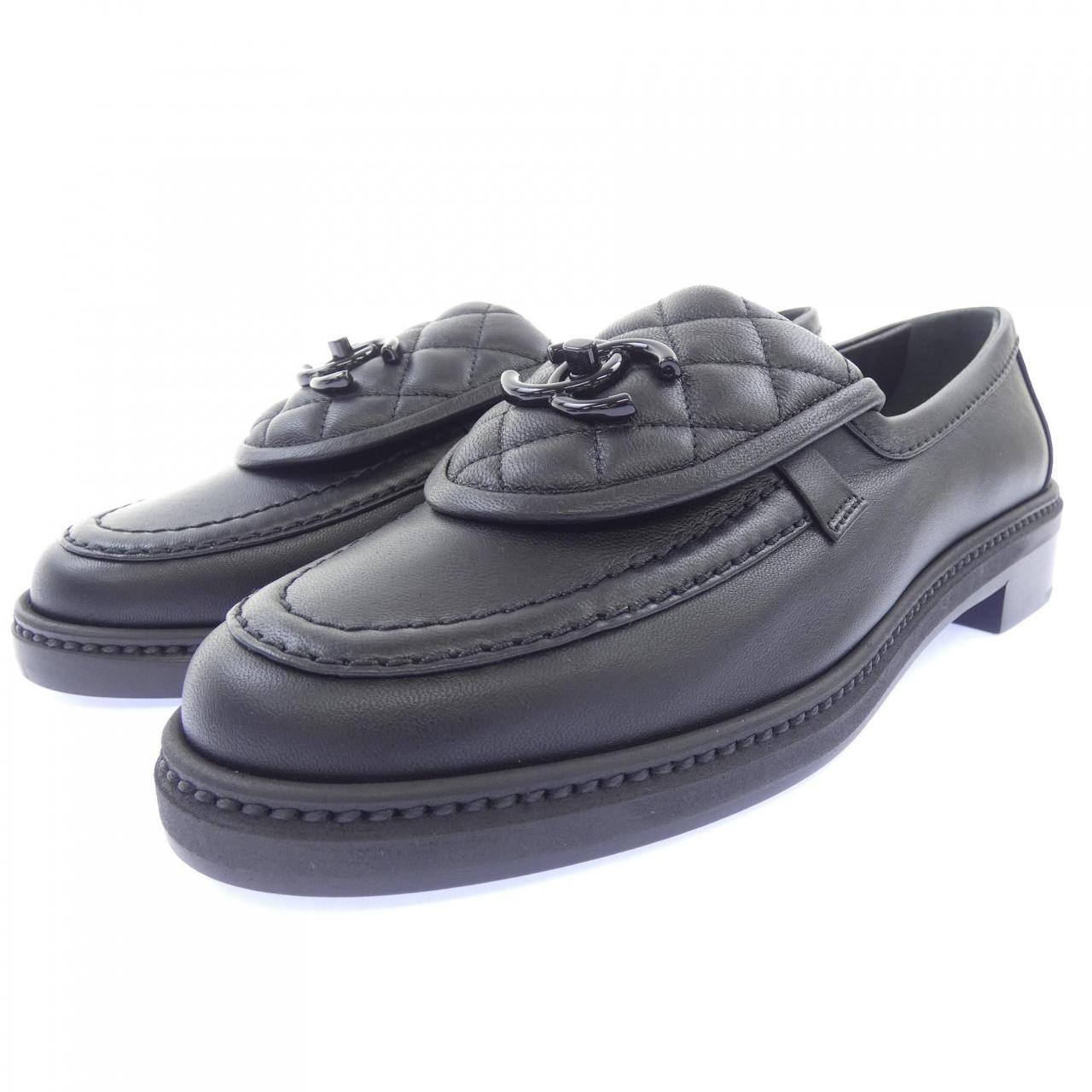 シャネル CHANEL ターンロック モカシン G45474B15482 シューズ