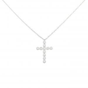ティファニー ベゼルクロス ミニ ネックレス