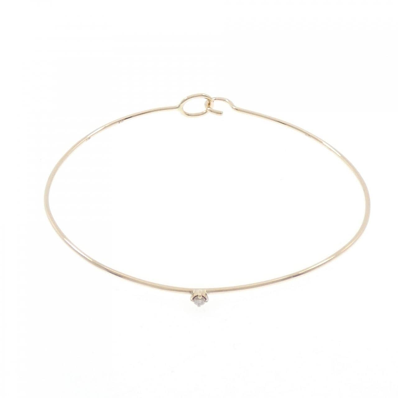 アガット ダイヤモンド バングル 0.02CT