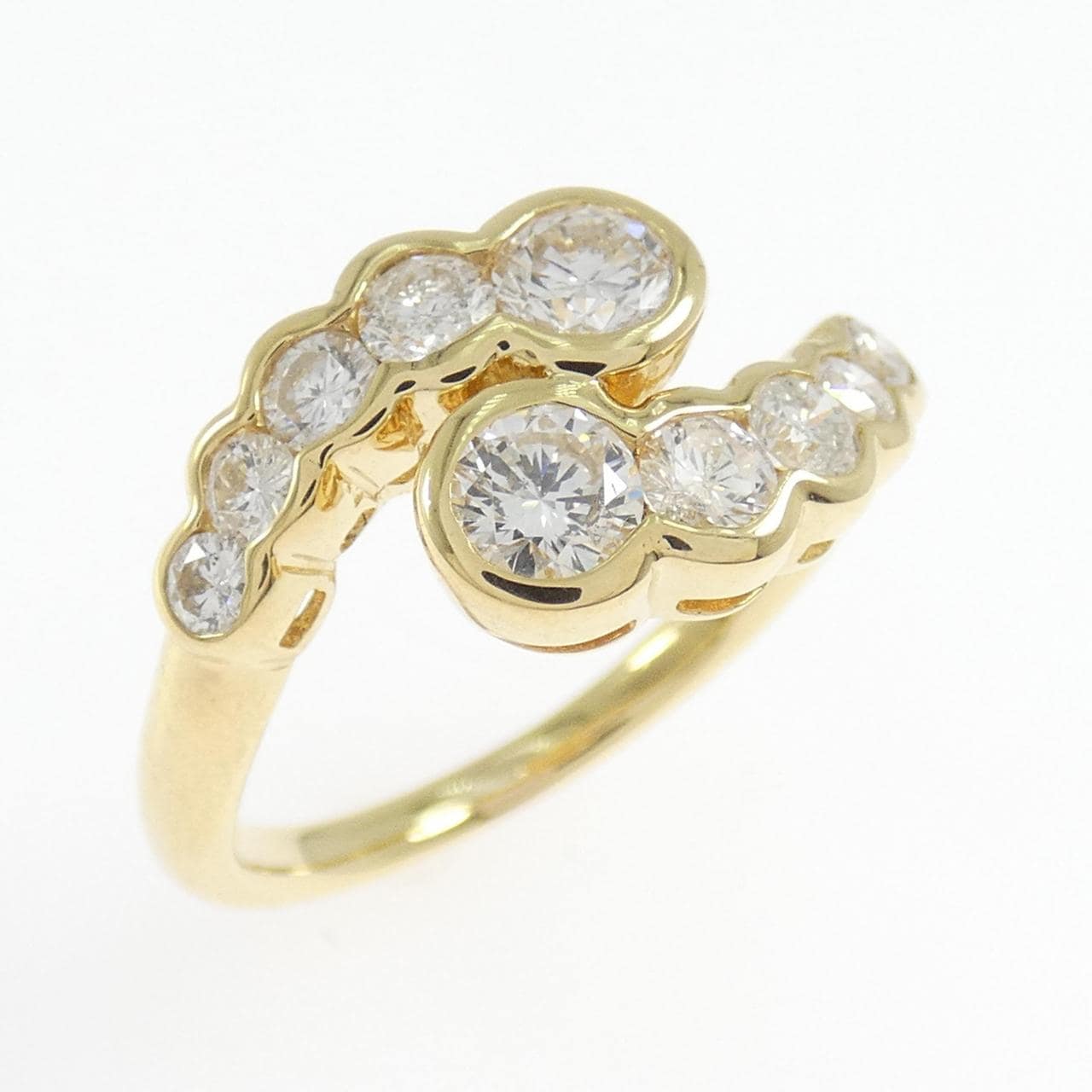 K18YG ダイヤモンド リング 1.00CT