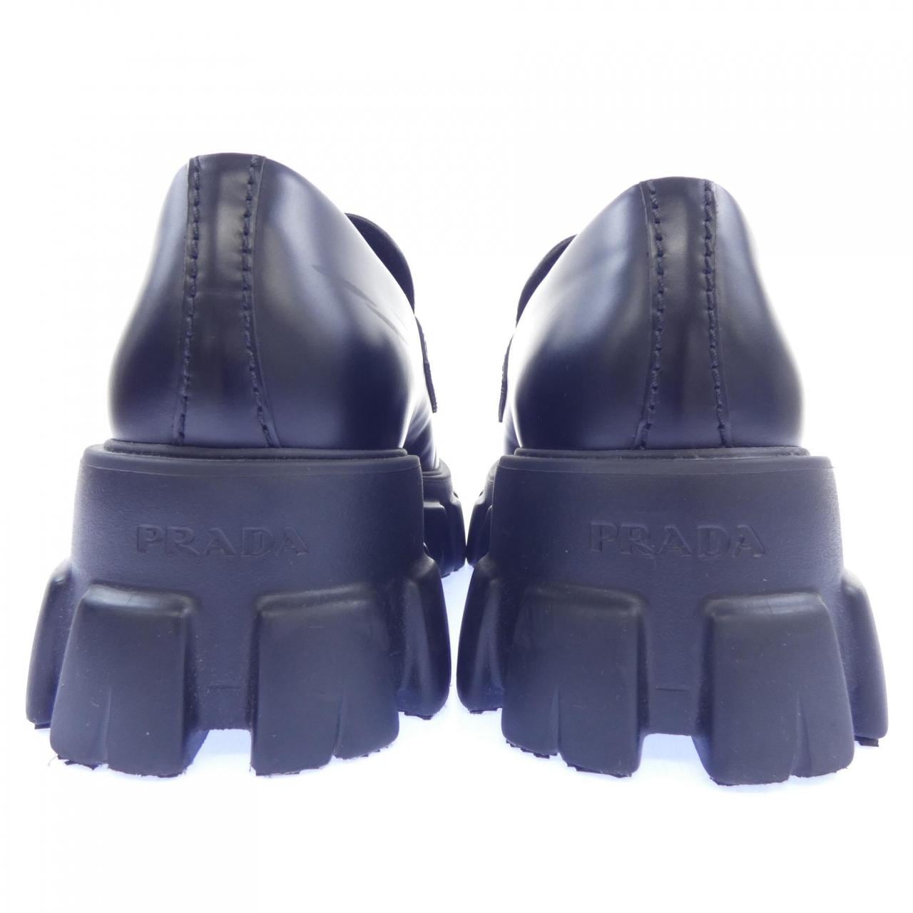 プラダ PRADA モノリスブラッシュドレザーローファー 2DE129 シューズ