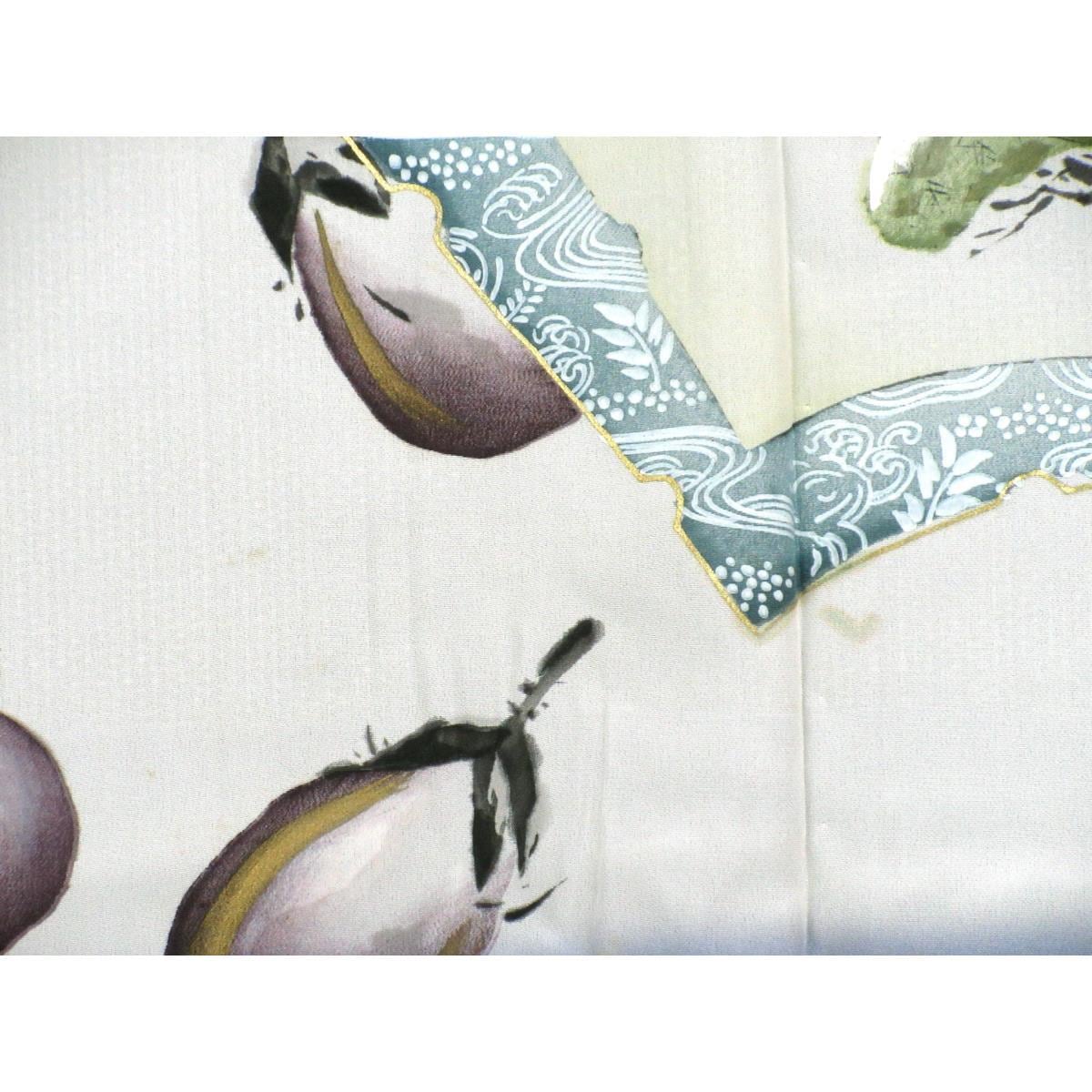 【未使用品】男物　きもの・羽織　２点セット【横双大島紬】