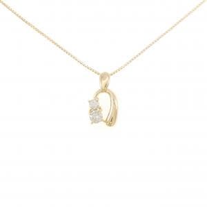 K18YG ダイヤモンド ネックレス 0.20CT
