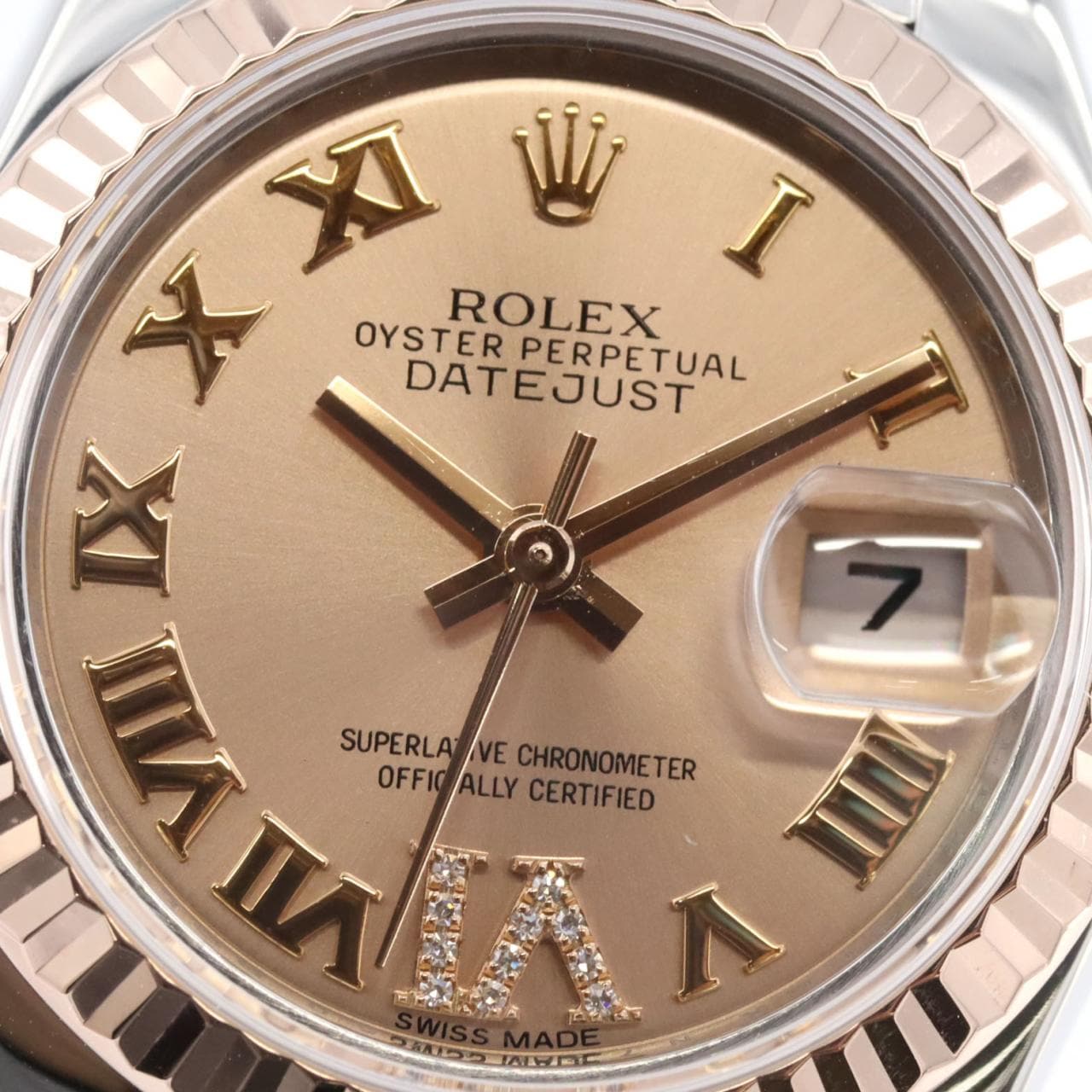 ロレックス デイトジャスト 179171 SSxPG 自動巻 ランダム番