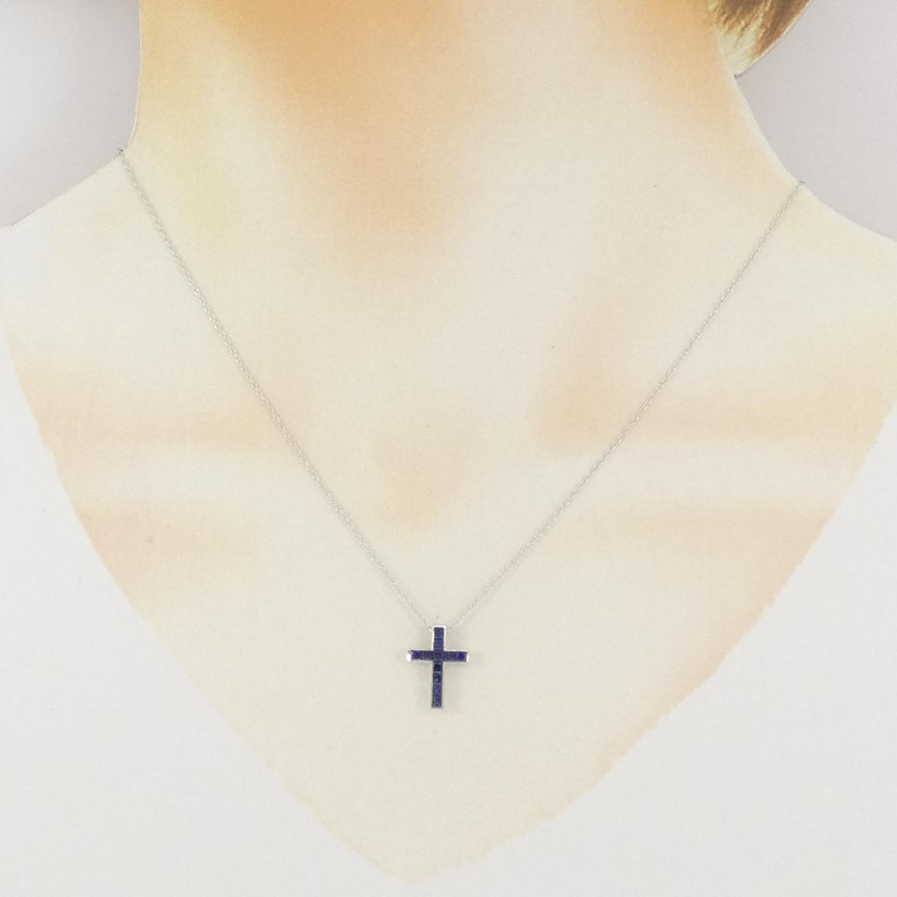 ジーエスティービー サファイヤ ネックレス