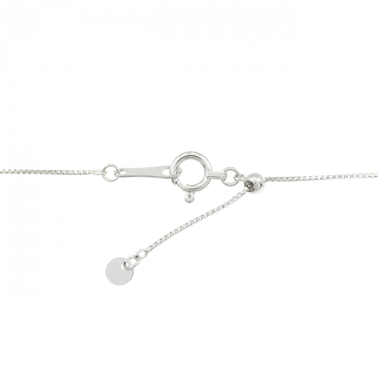 PT850 ダイヤモンド ネックレス 1.001CT I I1 ハートシェイプ