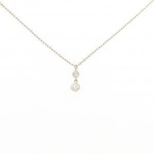 アガット ダイヤモンド ネックレス 0.15CT