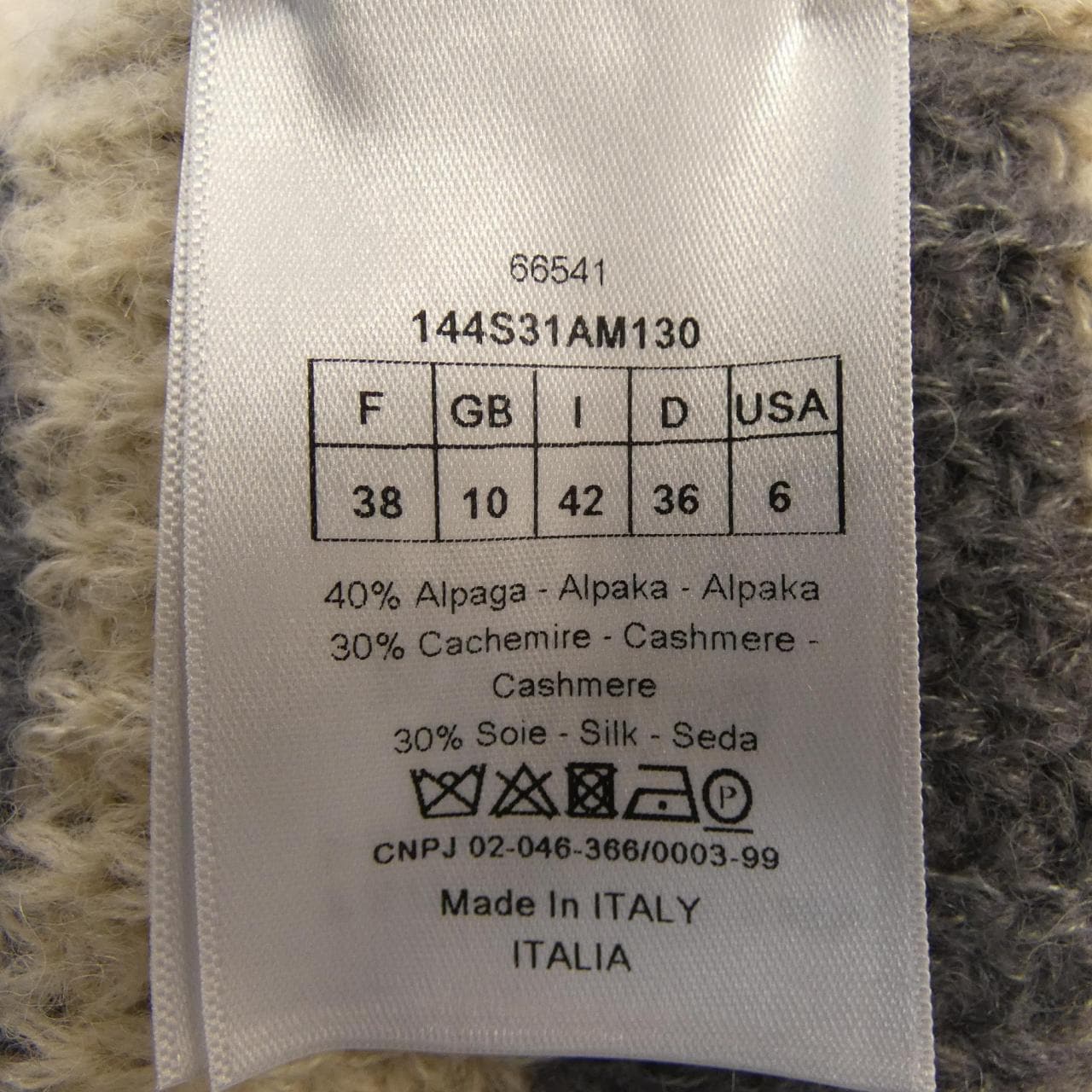 クリスチャンディオール CHRISTIAN DIOR 144S31AM130 ニット