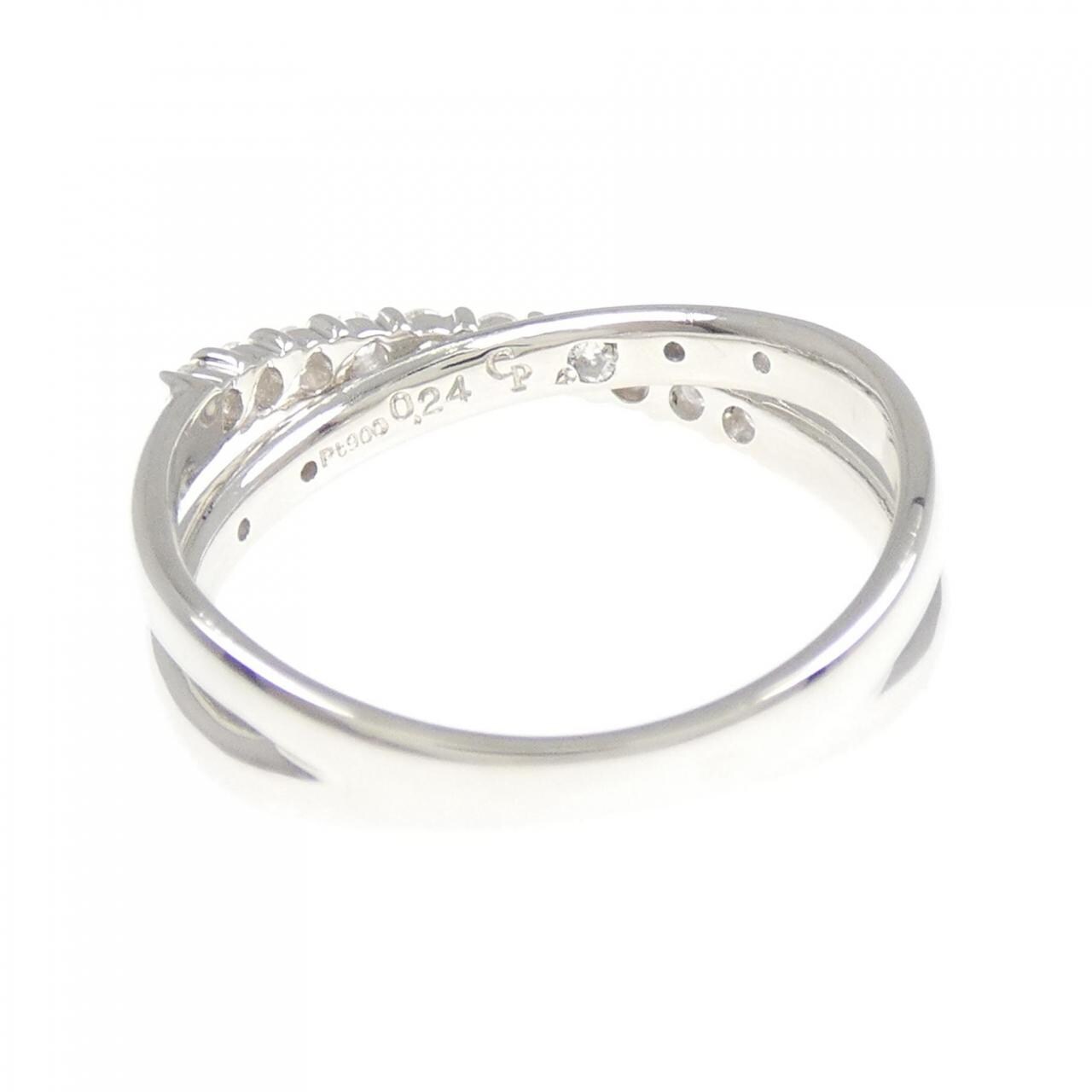 PT900 ダイヤモンド リング 0.24CT