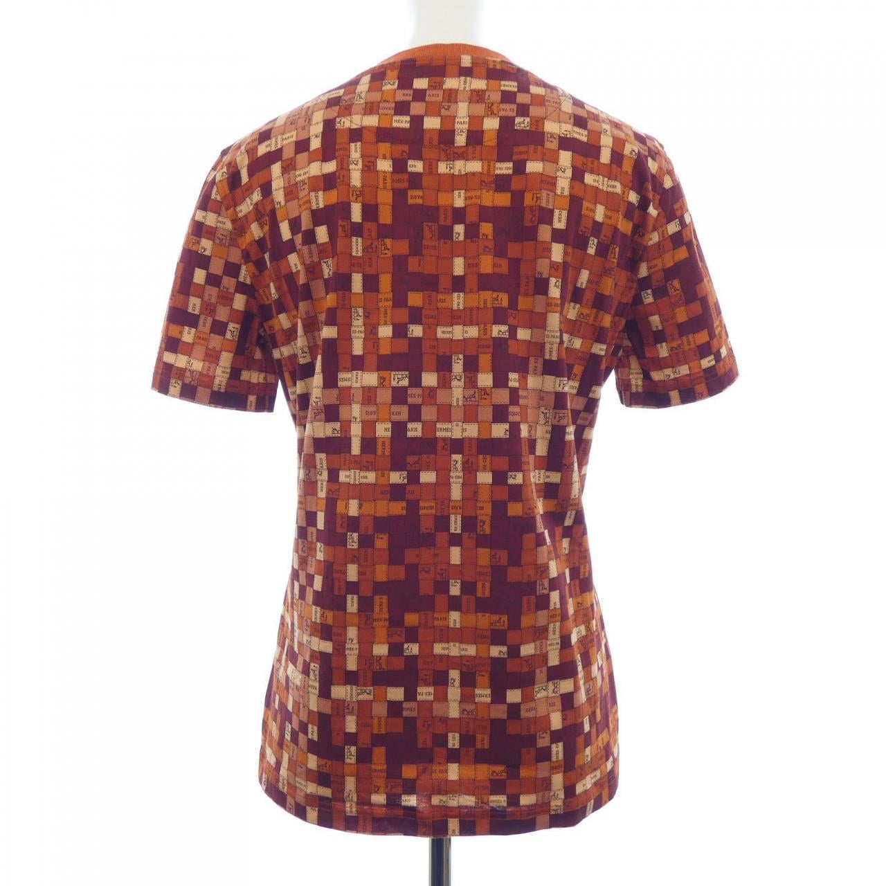 エルメス HERMES BOLDUC AU CARRE ボルデュックチェック 5E4645DK Tシャツ