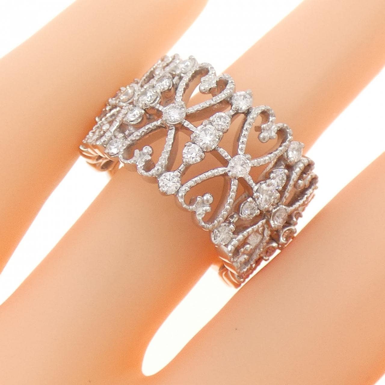 PT900 ダイヤモンド リング 0.98CT