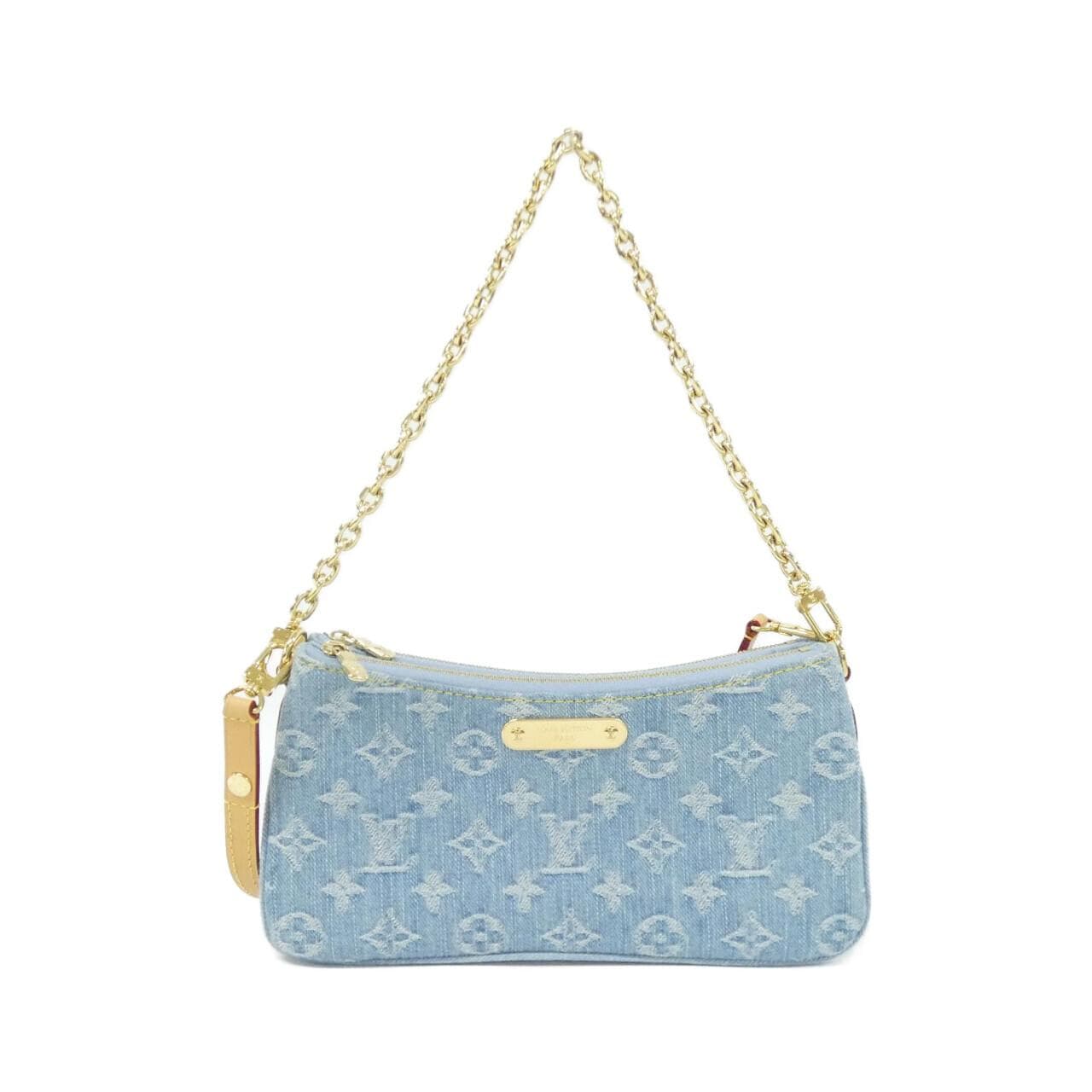 ルイヴィトン モノグラム デニム ポシェット リヴ M83532 ショルダーバッグ