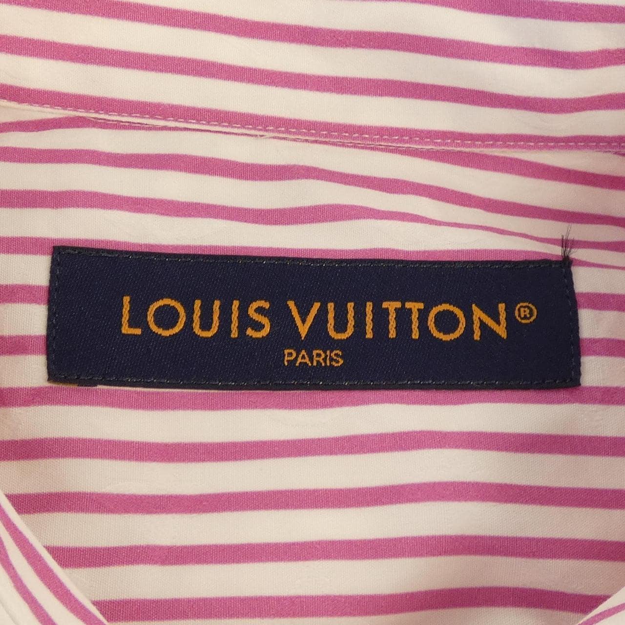 ルイヴィトン LOUIS VUITTON モノグラムストライプショートスリーブシャツ HTS37WUVD S／Sシャツ