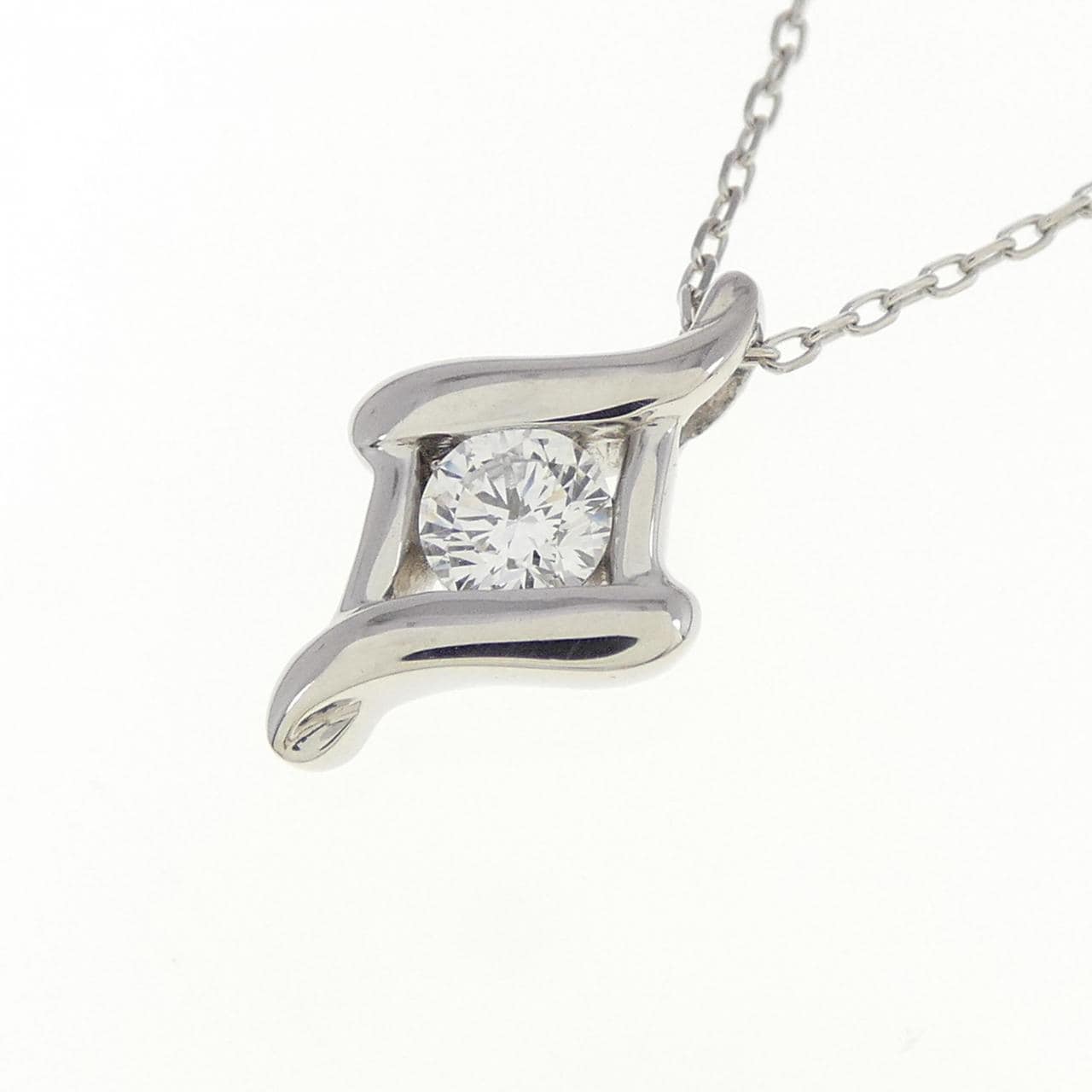 PT ダイヤモンド ネックレス 0.15CT
