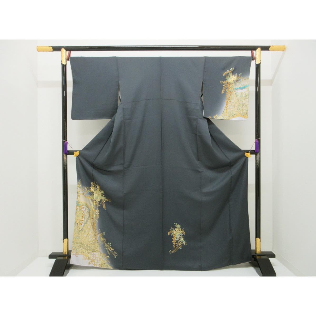 訪問着　金彩友禅ボカシ染