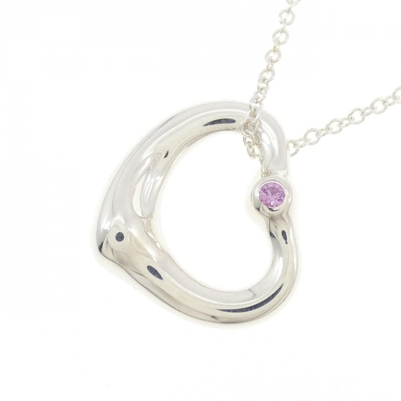 ティファニー オープンハート ネックレス