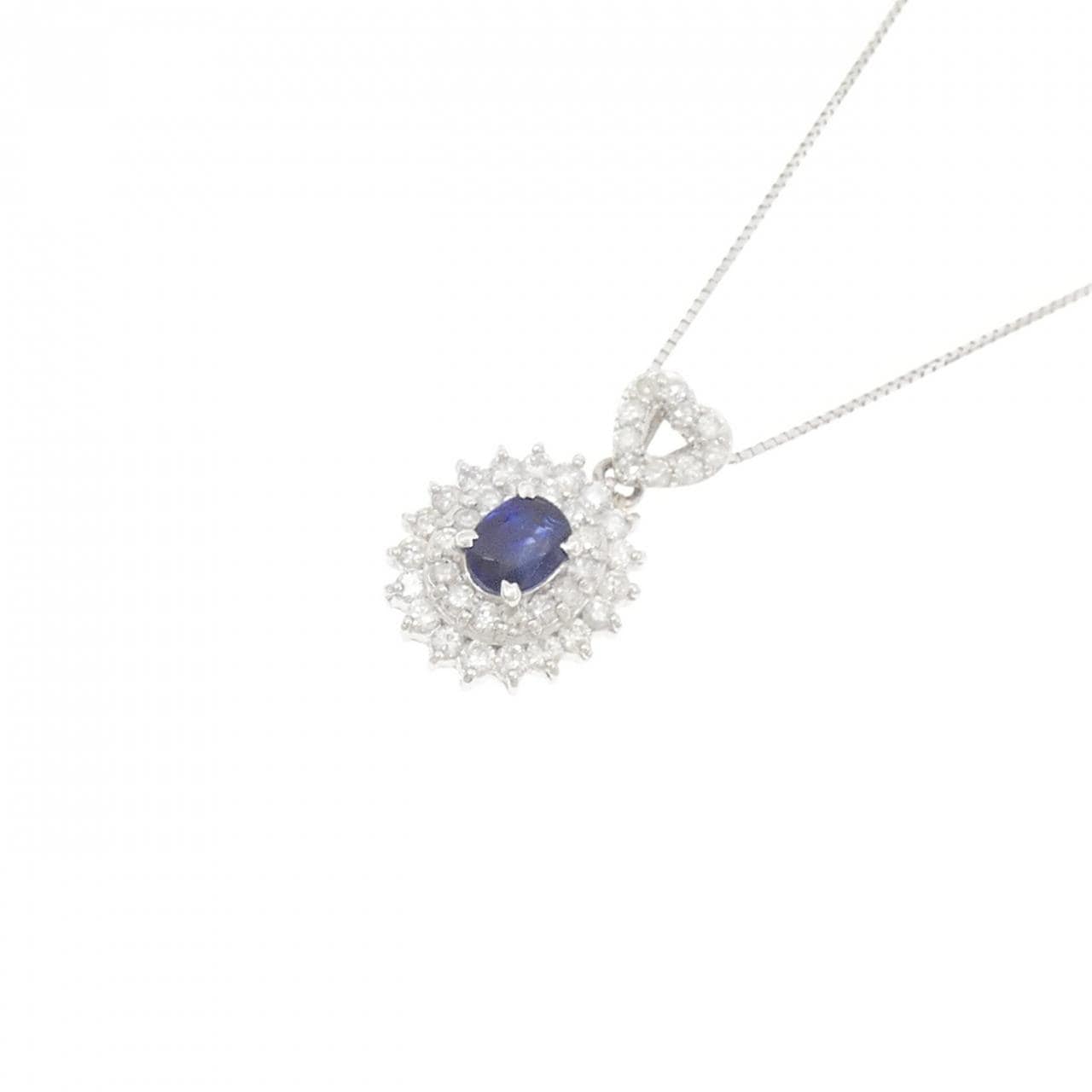 PT900/PT850 サファイヤ ネックレス 1.16CT