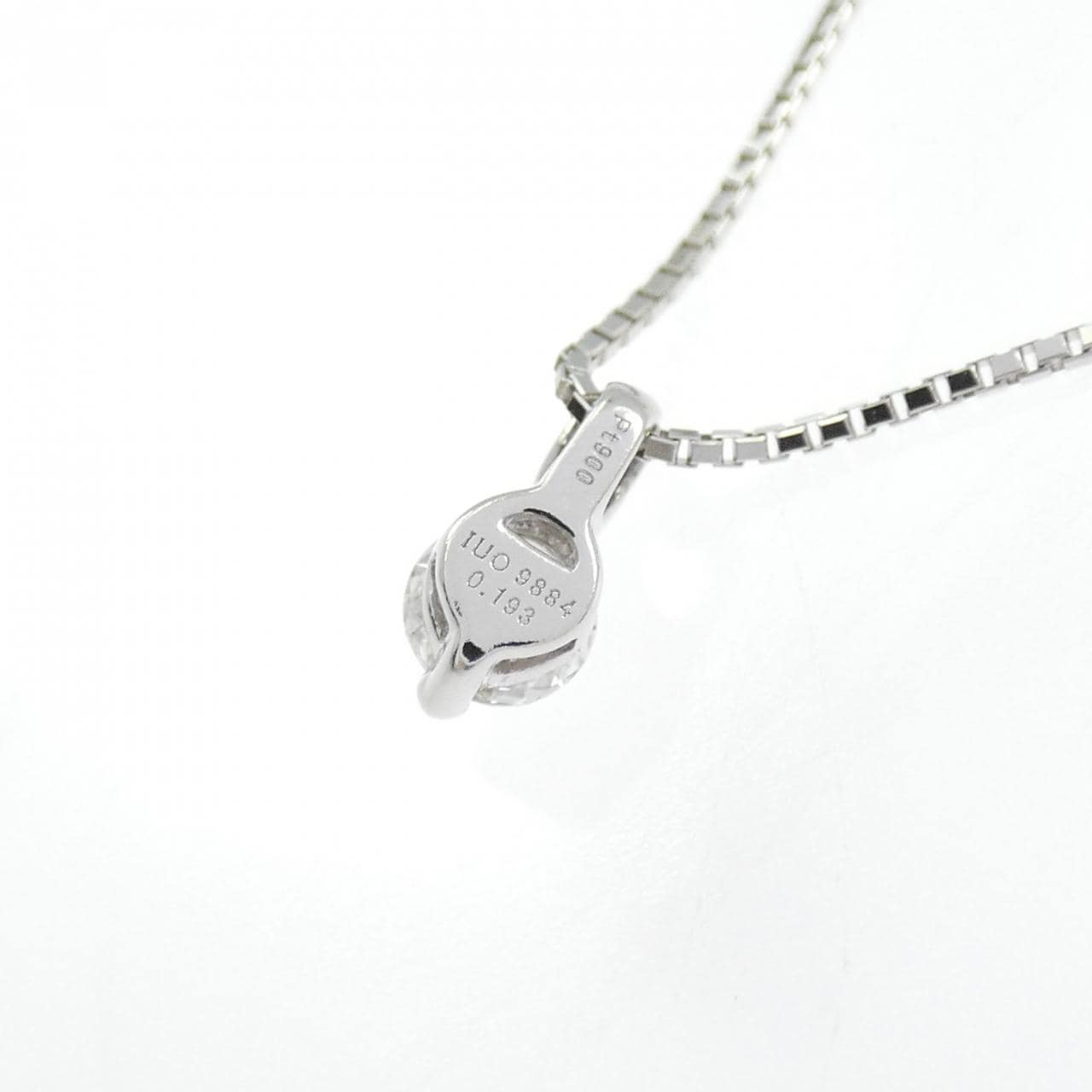 PT900/PT850 ダイヤモンド ネックレス 0.193CT