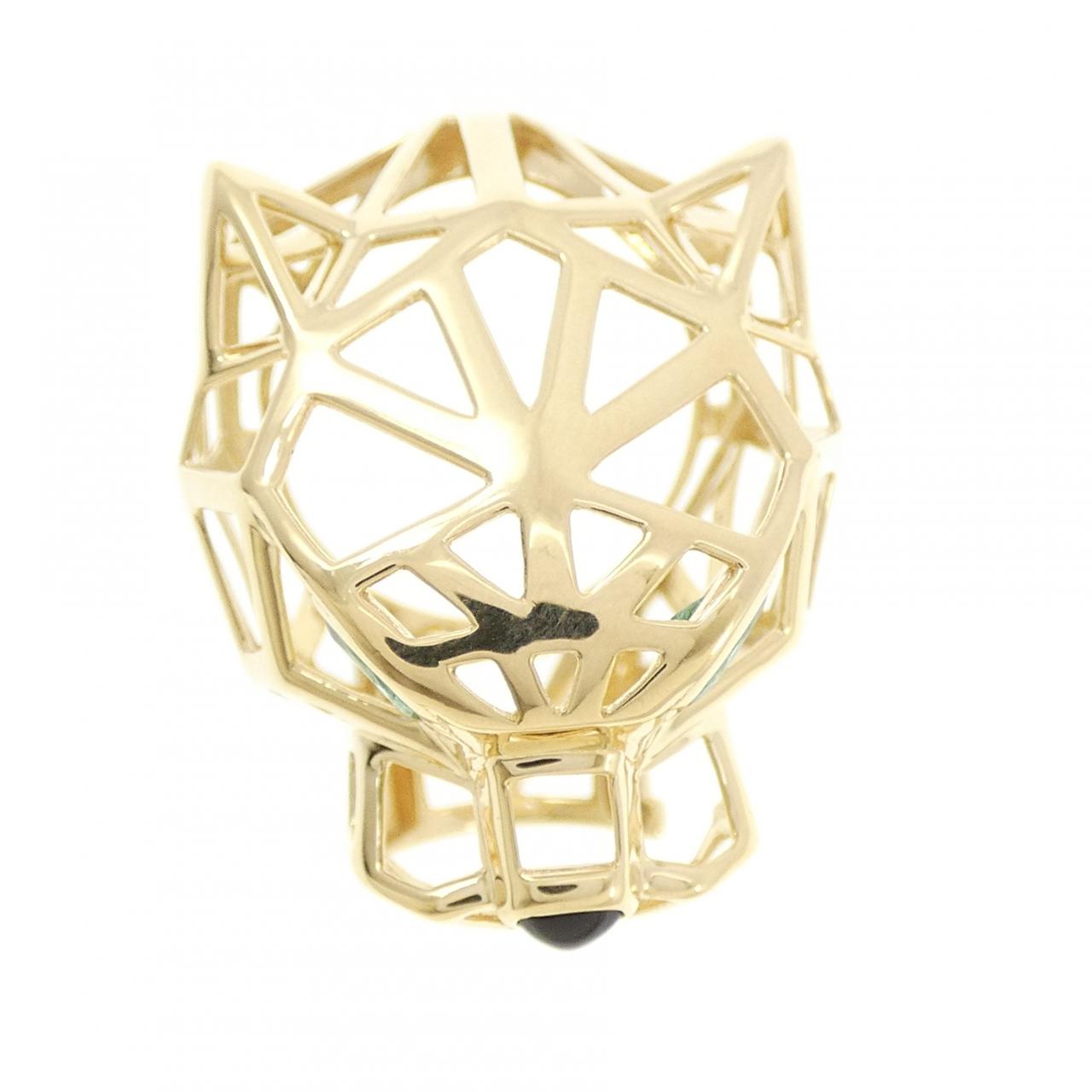 K18YG エメラルド リング 0.38CT