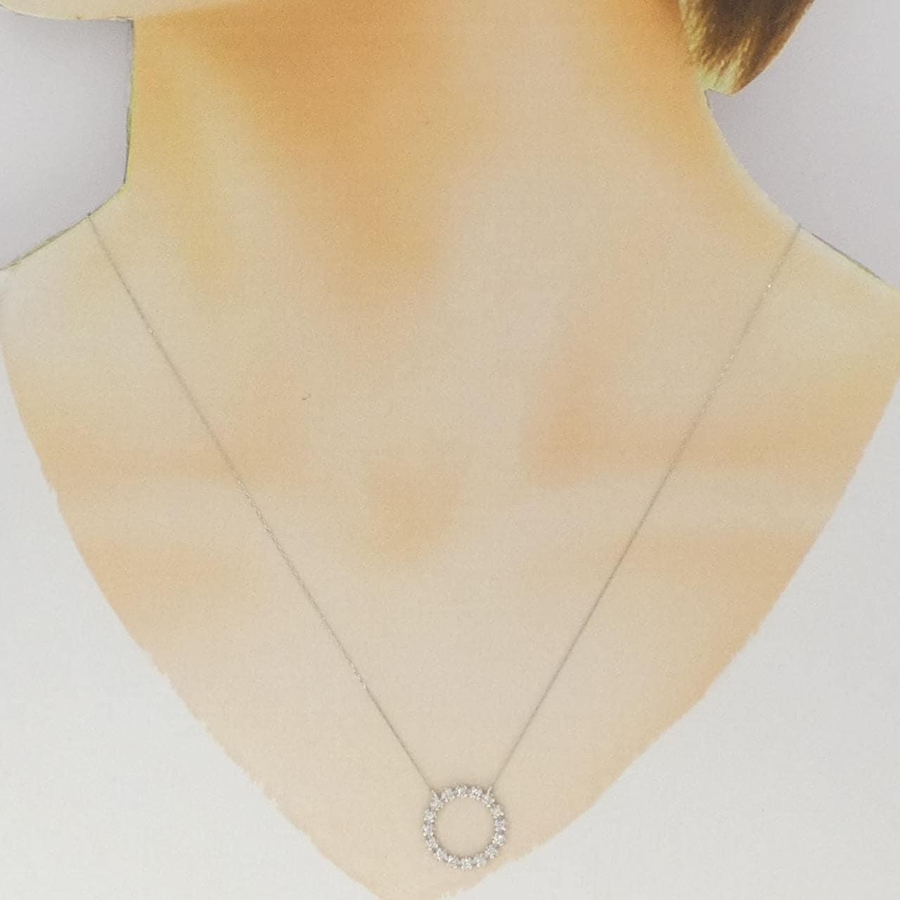 PT900/PT850 ダイヤモンド ネックレス 0.20CT