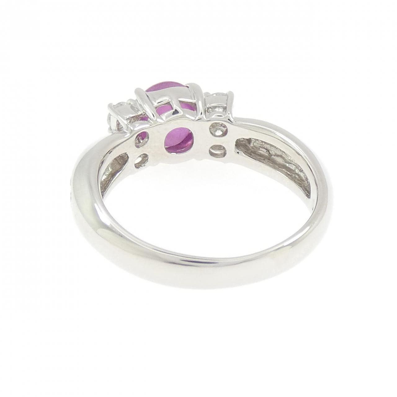 PT900 スタールビー リング 1.64CT