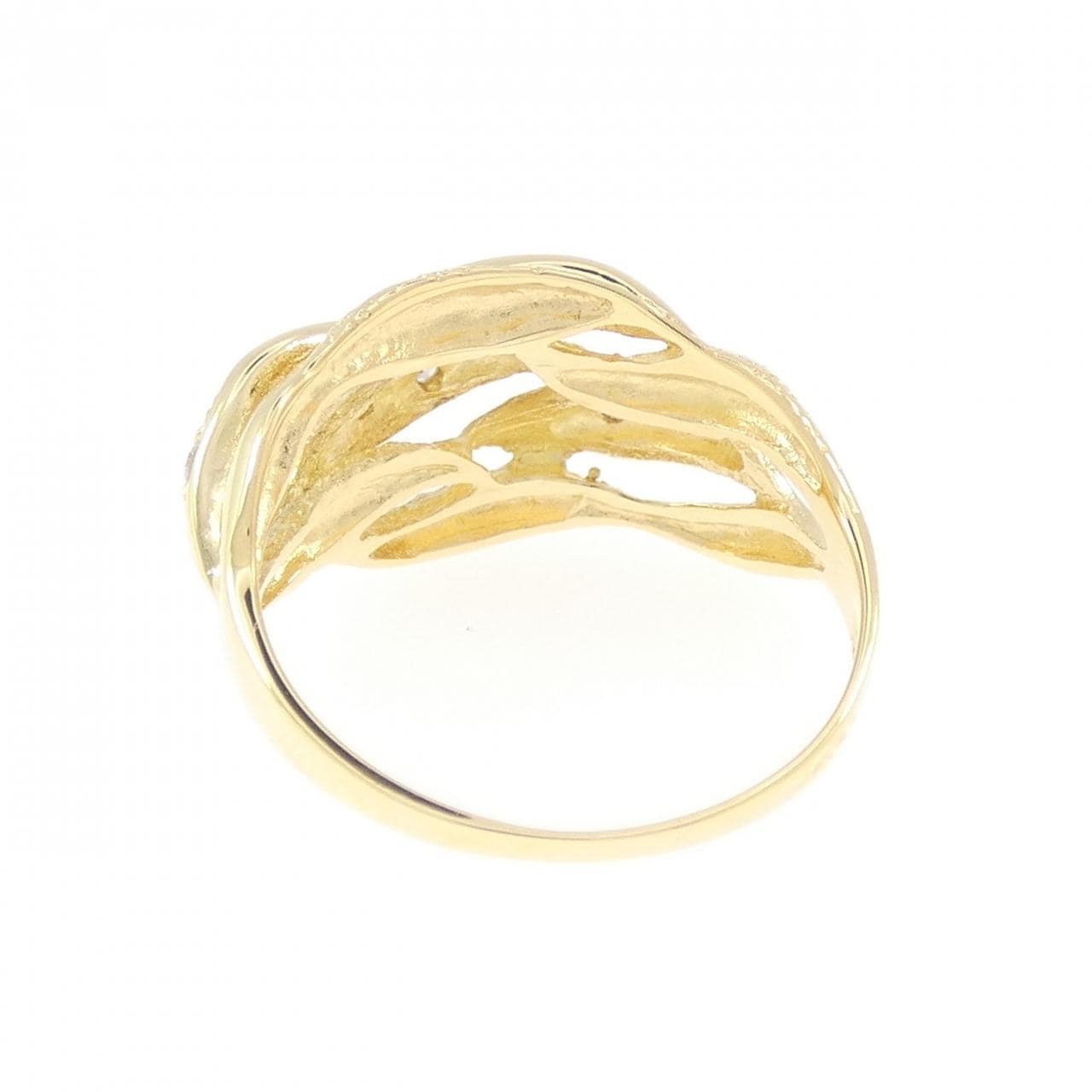 K18YG ダイヤモンド リング 0.08CT