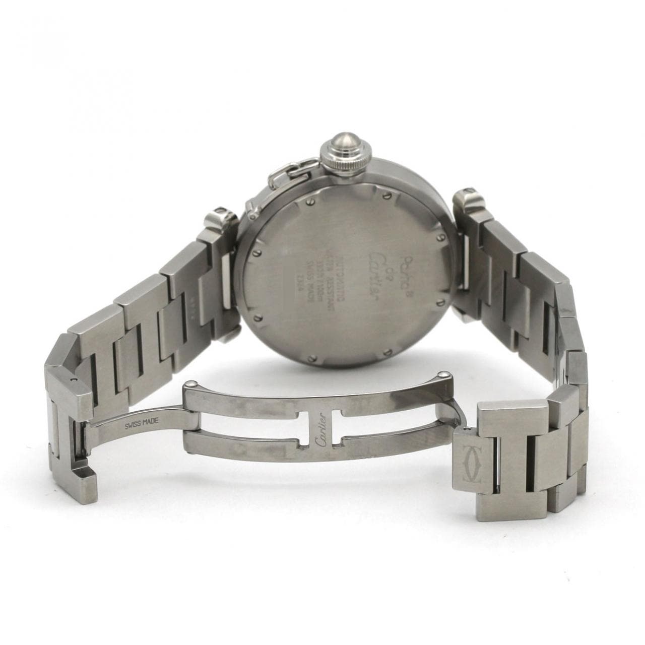 カルティエ パシャC W31015M7 SS 自動巻