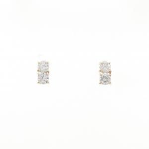 【リメイク】K10YG ダイヤモンド ピアス 0.30CT