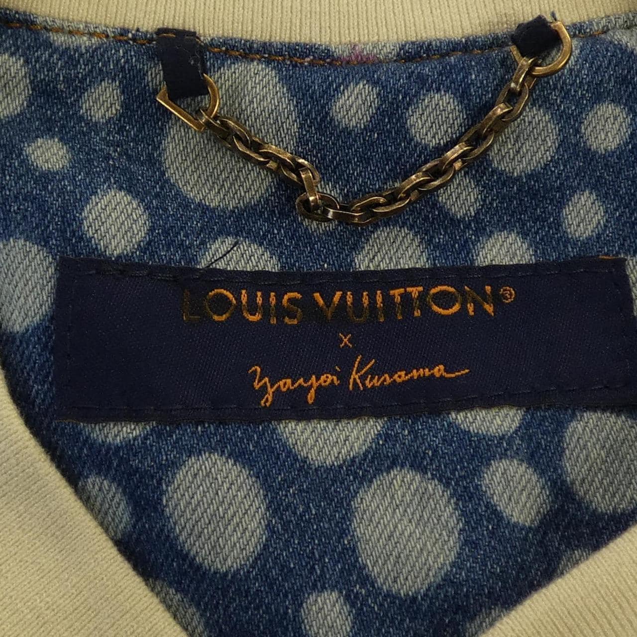 ルイヴィトン LOUIS VUITTON LV×YK インフィニティドットデニムシャツ HOS33WYN4 草間彌生 S/Sシャツ