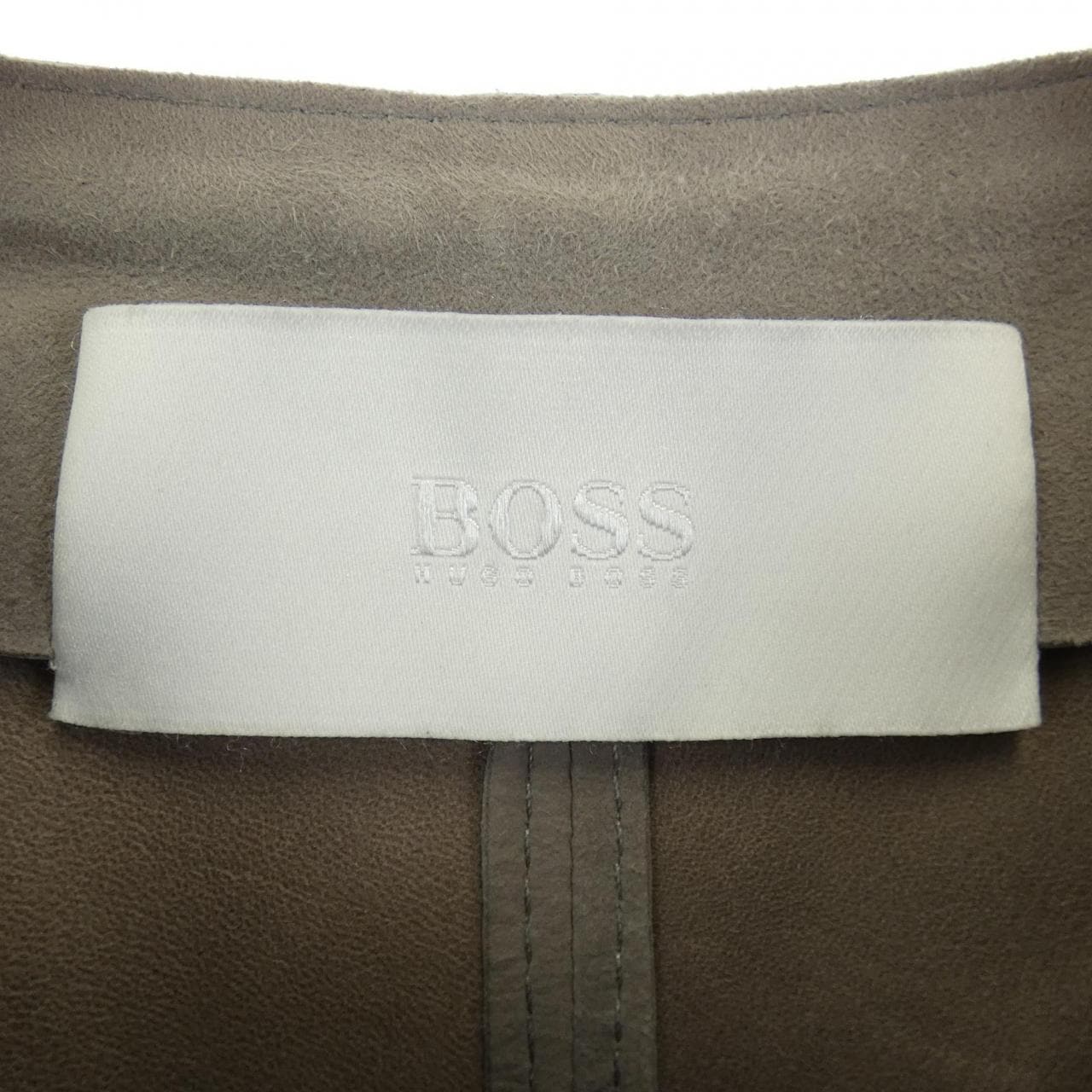 BOSS Leather Coat