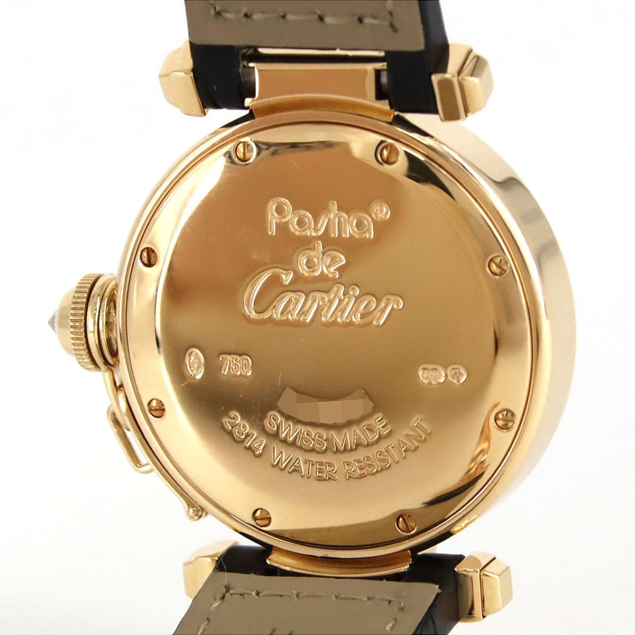 カルティエ パシャ32 YG･グリッドDコンベックス WJ11951G YG クォーツ