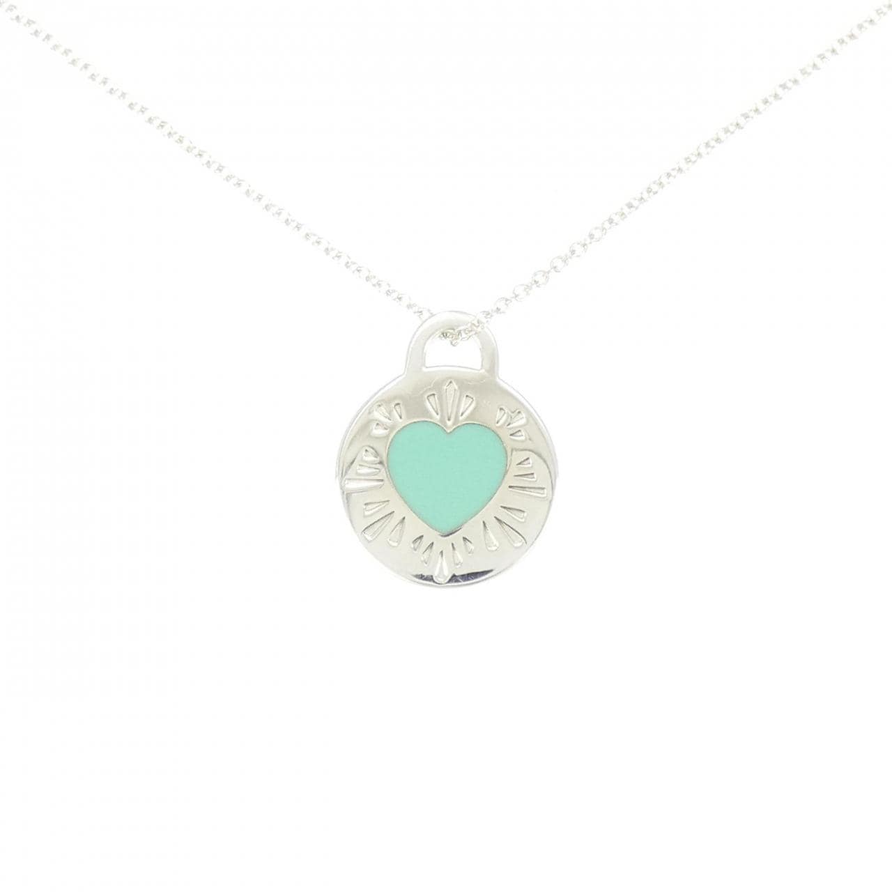 TIFFANY round heart necklace