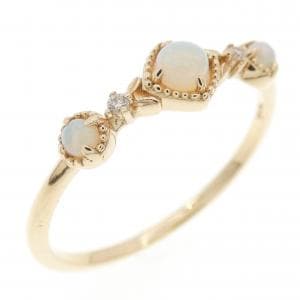 アガット オパール リング