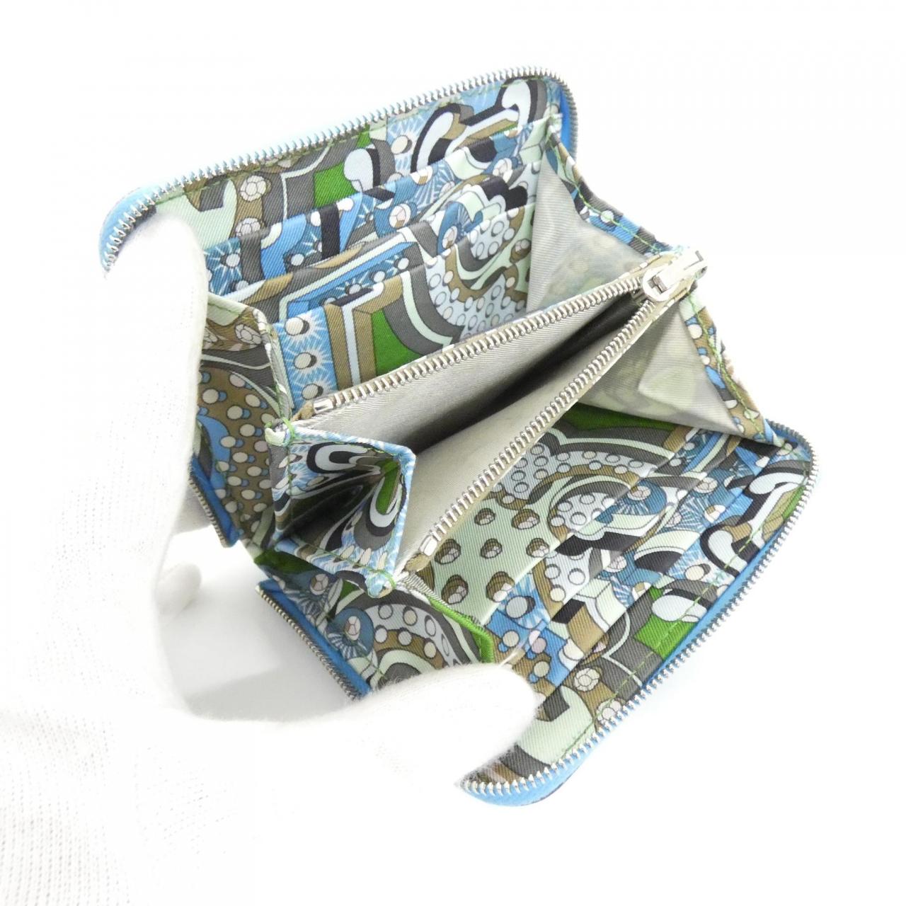 エルメス HERMES ELECTRIQUE シルク イン コンパクト 080209CK 財布