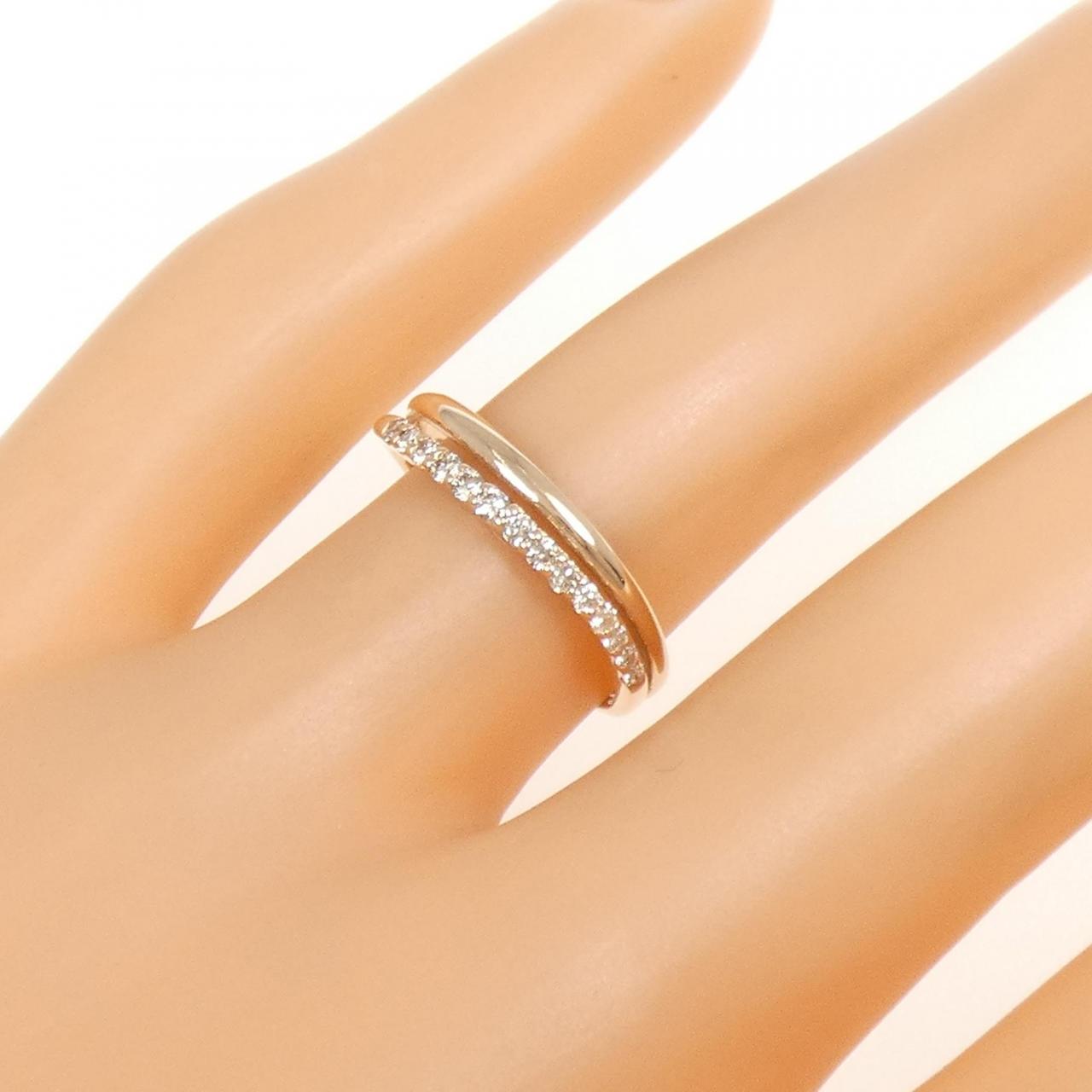 K10PG ダイヤモンド リング 0.17CT