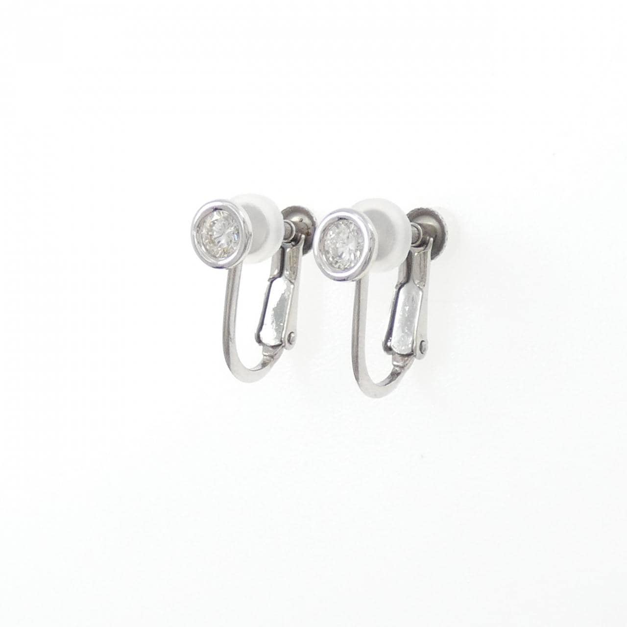PT900 ダイヤモンド イヤリング 0.30CT